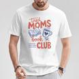 Tired Moms Book Club Mother’s Day Trendy Reading Lover Comfort Colors Crop Top T-Shirt Unique Gifts
