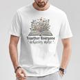 Together Everyone Achieves More Floral Book Reading Team T-Shirt Unique Gifts