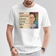 Never Underestimate The Power Of A Girl With A Book Feminist T-Shirt Unique Gifts