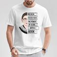 Never Underestimate The Power Of a Girl With a Book Reading T-Shirt Unique Gifts Never Underestimate The Power Of a Girl With a Book Reading T-Shirt Unique Gifts