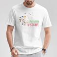 Unearth a Story Summer Reading 2026 Dandelion Books Readers Premium Tri-Blend T-Shirt Unique Gifts