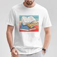 Unpaid Book Critic Book Reader Bookworm Vintage T-Shirt Unique Gifts