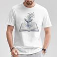 Whale Watching Dive Into Reading Open Book Watercolor Kids T-Shirt Unique Gifts Whale Watching Dive Into Reading Open Book Watercolor Kids T-Shirt Unique Gifts