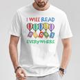 I Will Read Books Everywhere Across America Child Readers T-Shirt Unique Gifts I Will Read Books Everywhere Across America Child Readers T-Shirt Unique Gifts