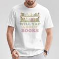 Will Yap About Books Reader Book Nerd Book Reading Lover Premium Tri-Blend T-Shirt Unique Gifts
