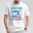 Women Retro Book Girl Summer Bookish Vacation Reader T-Shirt Unique Gifts Women Retro Book Girl Summer Bookish Vacation Reader T-Shirt Unique Gifts