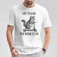 Women's Off To Join The Book Club Reading Bookworm T-Shirt Unique Gifts Women's Off To Join The Book Club Reading Bookworm T-Shirt Unique Gifts