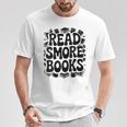 Women's Read Smore Books Camping Reading T-Shirt Unique Gifts Women's Read Smore Books Camping Reading T-Shirt Unique Gifts