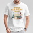 World Languages Squad Books Tower Performance T-Shirt Unique Gifts