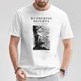 Wuthering Heights By Emily Bronte Vintage Book Cover T-Shirt Unique Gifts