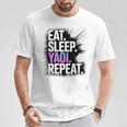 Yaoi Eat Sleep Repeat Manga Anime Book Premium Tri-Blend T-Shirt Unique Gifts