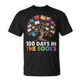 100 Days In The Books Reading Teachers Librarians School T-Shirt