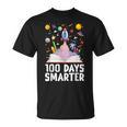 100th Day Of School 100 Days Smarter Books Space Astronaut T-Shirt 100th Day Of School 100 Days Smarter Books Space Astronaut T-Shirt