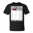 My 21st Birthday Guestbook 21 Years Birthday Party Sign My T-Shirt My 21st Birthday Guestbook 21 Years Birthday Party Sign My T-Shirt