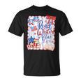 4th Of July Read Blue Patriotic Book Lovers Girl Women T-Shirt 4th Of July Read Blue Patriotic Book Lovers Girl Women T-Shirt