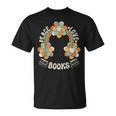 70s Groovy Rainbow Reading Outfit Hippie Peace Love Books T-Shirt 70s Groovy Rainbow Reading Outfit Hippie Peace Love Books T-Shirt