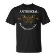 Antisocial Book Club Introvert Booklovers For Readers T-Shirt Antisocial Book Club Introvert Booklovers For Readers T-Shirt