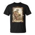The Aunt Tarot Card Women Skeleton Aunty Book Lover T-Shirt