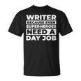 Author Writer Novelist Poetry Book T-Shirt