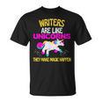 Authors Writer Magic Funny For Book Publisher And Writers T-Shirt