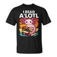 Axolotl Book Lover Librarian Reading Library Readers T-Shirt Axolotl Book Lover Librarian Reading Library Readers T-Shirt