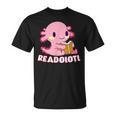 Axolotl Read Book Readolotl Ambystoma Mexicanum Walking Fish T-Shirt Axolotl Read Book Readolotl Ambystoma Mexicanum Walking Fish T-Shirt