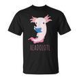 AXOLOTL Reads a Book READOLOTL Bookworm Axolotl T-Shirt