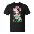 Axolotl Shirts For Girls Book Lover Cute I Read Alotl Books T-Shirt Axolotl Shirts For Girls Book Lover Cute I Read Alotl Books T-Shirt