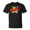 BANG Comic Book Cartoon Pop Art Vintage T-Shirt BANG Comic Book Cartoon Pop Art Vintage T-Shirt