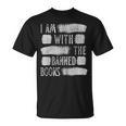 I Am With The Banned Books Reading Lovers Protest Book Bans T-Shirt I Am With The Banned Books Reading Lovers Protest Book Bans T-Shirt