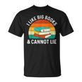 I Like Big Books & Cannot Lie Reading Bookworm Reader T-Shirt I Like Big Books & Cannot Lie Reading Bookworm Reader T-Shirt