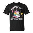 Birthday Girl Chapter One Book Themed T-Shirt