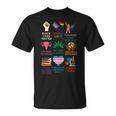 BLM Human Rights Feminism Trans Science Books LGBTQ Kindness T-Shirt