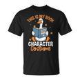 This Is My Book Character Costume Literacy Week T-Shirt
