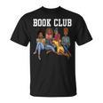 Book Club African American Bookworm Women Girl Reading T-Shirt