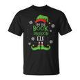 Im The Book Dragon Elf Christmas Librarian T-Shirt