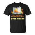 Book Dragon Librarian Book Lovers T-Shirt Book Dragon Librarian Book Lovers T-Shirt