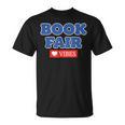 Book Fair Vibes Kids Retro Book Fair Book Lover T-Shirt