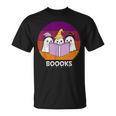 Book Ghost Reading Halloween Teacher For Men Women T-Shirt Book Ghost Reading Halloween Teacher For Men Women T-Shirt
