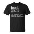 Book Hangover Reading Bookworm Book Lover T-Shirt