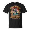 Book Lover Bookish Witchy Reading Bad A Witch Book Club T-Shirt