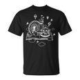 Book Lover Castle And Fantasy Park Adventure Reading Fans T-Shirt