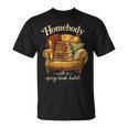Book Lover Homebody With A Spicy Book Habit T-Shirt