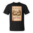 Book Lover Id Rather Be Home Reading Spicy Books T-Shirt