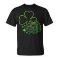Book Lover St Patrick Day Librarian Teacher St Paddys T-Shirt
