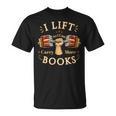 Book Lover Weightlifting Gym Reader Fitness Lifestyle T-Shirt