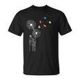 Book Nerd Dandelion Book Reading T-Shirt