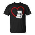 Book Nerd's Book Lover's Valentine's Day T-Shirt