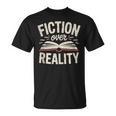 Book Nonfiction Reading Literary Apparel Fact Based Books T-Shirt