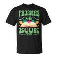 Book And Pajama Pajamas On Book Open T-Shirt Book And Pajama Pajamas On Book Open T-Shirt